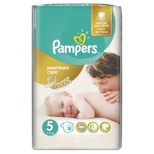 Pampers Premium Care Junior 11-18 кг 18 шт