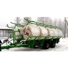 Самозагружающий прицеп для перевозки рулонов ТР-10