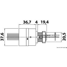 Osculati Starting key MERCURY, 52.966.00