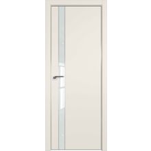  Двери ProfilDoors Модель 106E Цвет Магнолия Сатинат Стекло Lacobel Белый