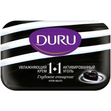 Duru 1+1 Увлажняющий Крем и Активированный Уголь 80 г