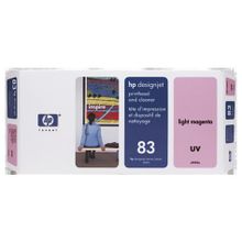 hewlett packard (hp 83 light magenta uv printhead and printhead cleaner) c4965a