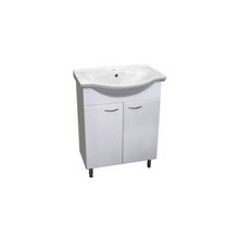 Тумба с умывальником 60см, Байкал 60, белый, Runo