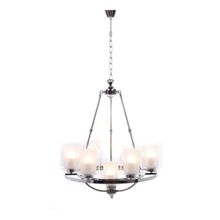 Lumina Deco Подвесная люстра Lumina Deco Santini LDP 1220-7 CHR+WT ID - 148405