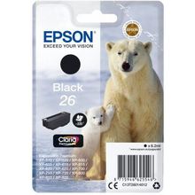 Картридж EPSON  (C13T26014012) для  XP-600 700 800, черный