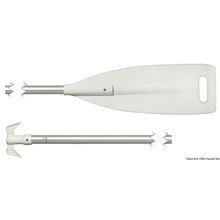 Osculati Paddle aluminium ABS 130 cm, 34.459.24