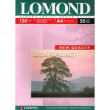 Фотобумага A4, 150г м2, глянцевая односторонняя 50л, LOMOND