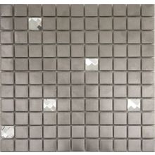 Aparici Design Mosaics Tram Inox Metalizado 30.5x30.5 см