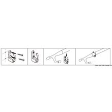 Osculati Пружинные зажимы для крепления багра, 34.359.00