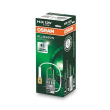 Лампа H3 12v 55w Pk22s Allseason +30% Больше Света, Цветовая Температура 3000к 1 Шт. 12v 55w Pk22s Всесезонная +30% Свет. Поток Osram арт. 64151ALS