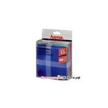 Конверты для хранения CD DVD 100 шт., полипропилен, 5 цветов*20 шт., Hama  H-33802