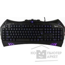 Gembird Keyboard  KB-G100L USB Black, синяя подсветка символов, создание макросов