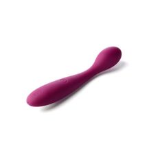 Фиолетовый клиторальный вибратор Keri Violet - 17 см. Фиолетовый