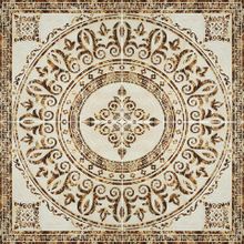 Керамогранит Infinity Ceramic Tiles Castello Tramonte Roseton Beige (4 шт.) декор 120х120