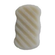 Sponge wave white Губка для лица и тела: волнистая белая (без добавок)
