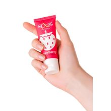 Sexus Увлажняющая гель-смазка с ароматом клубники Silk Touch Strawberry - 50 мл.