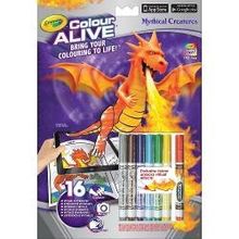 Crayola Раскраска интерактивная Colour Alive. Драконы (95-1051)