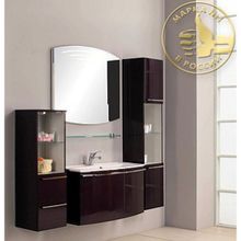 Полка Акватон Севилья 80 стеклянная