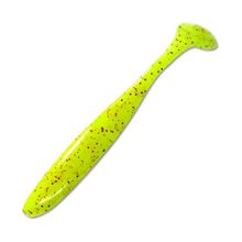 Приманка силиконовая Easy Shiner 4", PAL #01 Chartreuse Red Flake Keitech