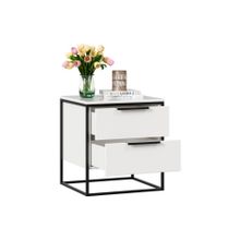 Алмаз. Любимый дом Норд Тумба прикроватная (Белый Статуарио)