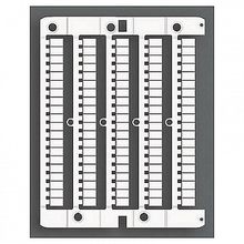 CNU 8 030, 100  чистые маркировочные таблички (упак. 100шт) | код. ZNU008-RET |  DKC