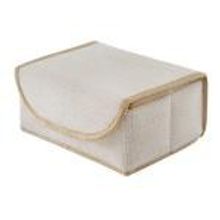Casy Home Коробка для хранения с крышкой бежевая bo-053 арт. ВО-053