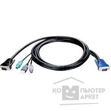 D-Link KVM-401 Кабель для KVM-переключателей KVM-440 450 длиной 1,8 м с разъемами PS2