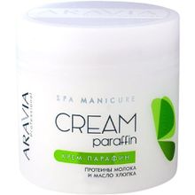 Аравия Professional Spa Manicure Cream Paraffin Протеины Молока и Масло Хлопка 300 мл