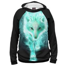 Худи Я-МАЙКА светящийся волк