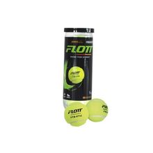 FLOTT Мяч для большого тенниса 3 шт туба (3 уровень) FLOTT ftb-0752