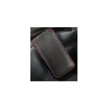 Кожаный чехол для Samsung Galaxy Ace Duos (S6802) iRidium, цвет black