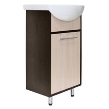 Комплект тумба АЛ-45 с раковиной Уют 45, 21 х 45 х 80 см, цвет венге дуб молочный