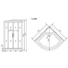 Timo Душевая кабина T-1109