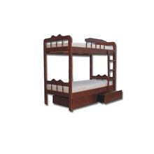 Кровать двухъярусная Филя (ВМК Шале) (Размер кровати: 90Х190 200, Наличие матраса: Без матраса)