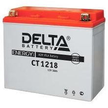 Аккумуляторная батарея Delta CT 1218 12V 18а ч (YTX20-BS) AGM VRLA