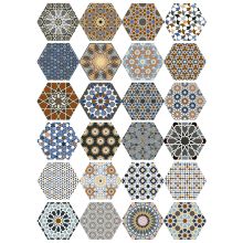 Керамогранит Realonda Andalusi (24 вида рисунка без выбора) напольная 28,5х33