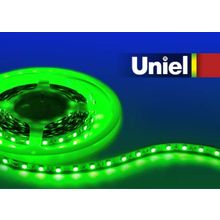 Лента ULS-5050-60LED m-10mm-IP33-DC12V-14,4W m-5M-GREEN