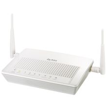 интернет-центр adsl2+ с точк.дост.wi-fi 802.11n150 Мбит с и коммут.ethernet (zyxel)