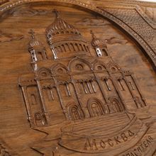 Нарды резные "Храм Христа Спасителя"