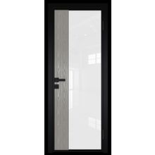  Двери ProfilDoors Модель 7AG Стекло Белый триплекс Цвет профиля Черный