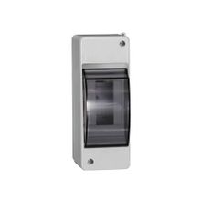 Корпус навесной модульный КМПн 2 4 тонированная дверь IP30: 1 ряд, 4 модуля, 140 х 98 х 83 (ВхШхГ) |  арт.MKP42-N-04-30-12 |  IEK