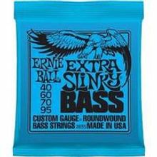 P02835 Extra Slinky Bass Комплект струн для бас-гитары, 40-95, никель, Ernie Ball