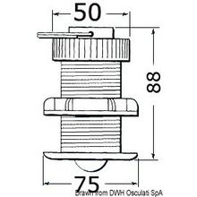 Osculati Raymarine E26031 transducer, 29.600.12