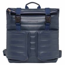 Кожаный синий рюкзак Parson