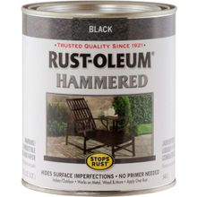 Rust-Oleum Stops Rust Hammered 946 мл черная