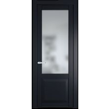  Двери ProfilDoors Модель 1.2.2PD Цвет Нэви Блу Стекло Матовое