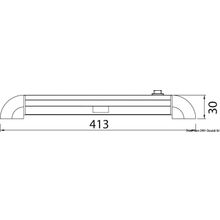 Osculati Turnstripe 16-LED track light, rotating version, 13.838.02