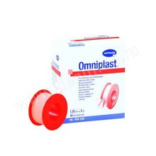 OMNIPLAST - Фиксирующие пластыри - катушки из текстильной ткани: 5 м X 5 см, Германия