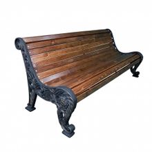 Скамейка чугунная «НЕСКУЧНЫЙ САД» (3,0 м (три опоры) (149 кг.))