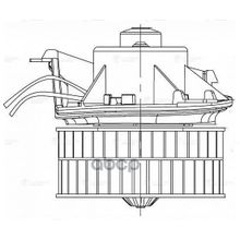 Э Вентилятор Отоп. Для А М Chrysler Voyager Iv (01-) Dodge Caravan Iv (01-) Chrysler Voyager Iv (01-) Dodge Caravan Iv (01-) LUZAR арт. LFH0348